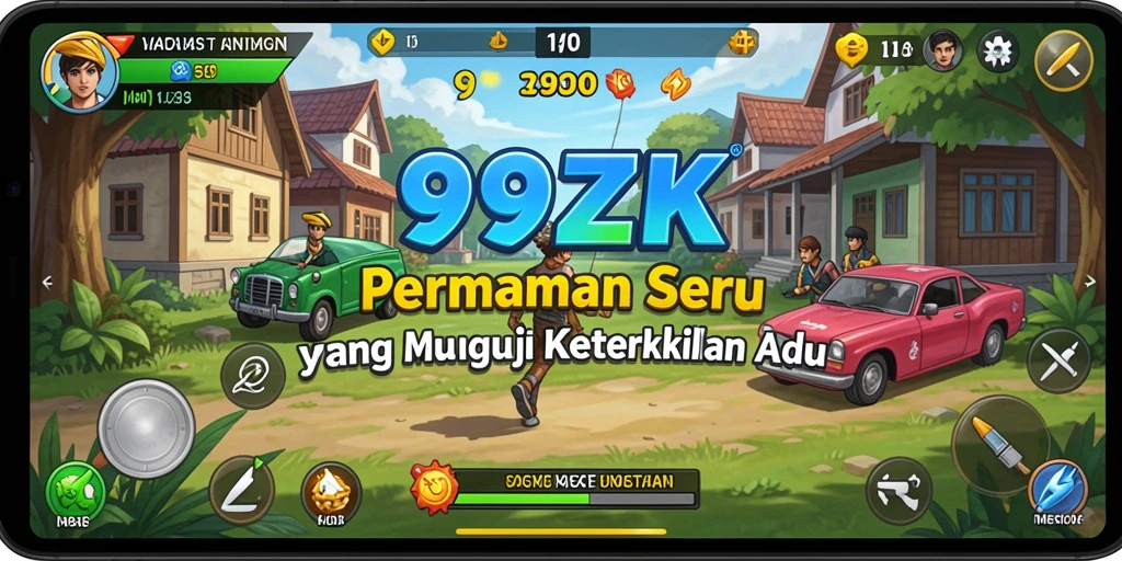 Tampilan menarik dari gameplay 99ZK yang menantang dan menghibur.