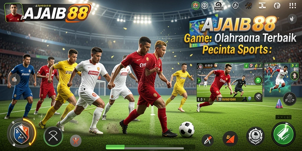 Tampilan gameplay AJAIB88 yang seru dan menantang.