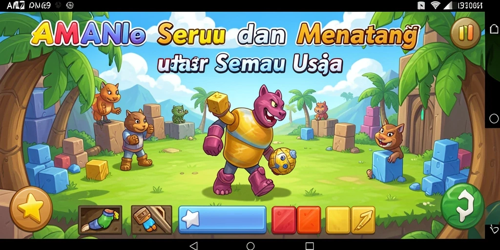 Gameplay menarik dan tantangan seru di AMAN69.