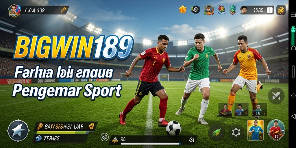 Gameplay dinamis dan seru dari game olahraga BIGWIN189.