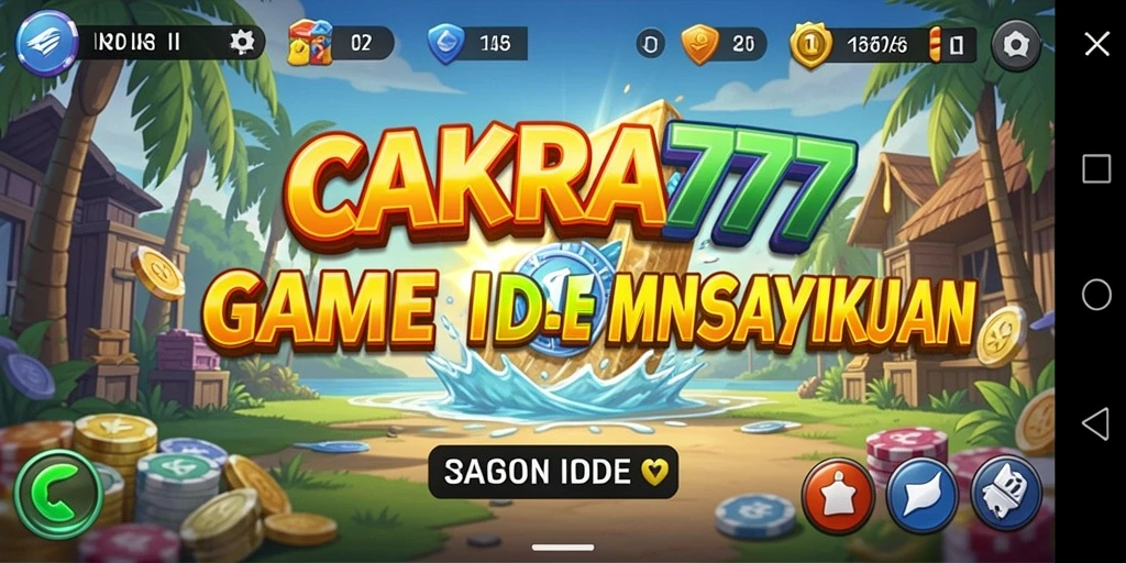 Screenshot CAKRA777 menampilkan gameplay Idle yang menarik.