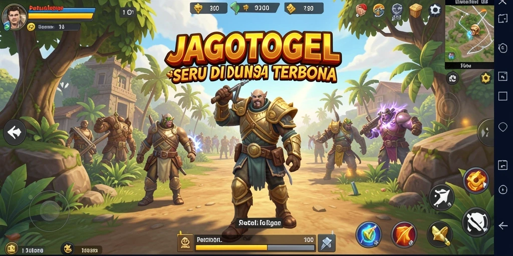 Tampilan gameplay Open World yang menyenangkan dan mengesankan di JAGOTOGEL.
