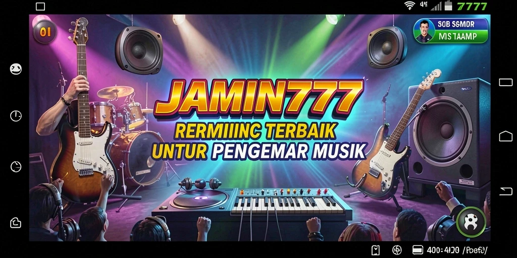 Tampilan dinamis dan interaktif dari gameplay JAMIN777.