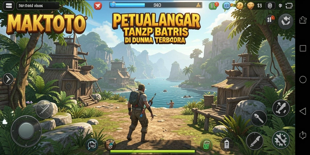 Gameplay MAKTOTO yang imersif menampilkan dunia terbuka yang luas dan menakjubkan.