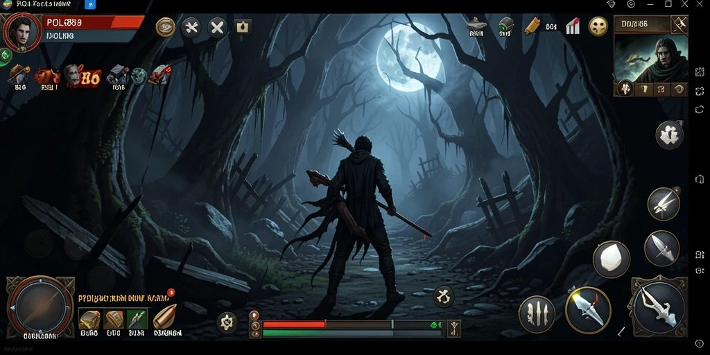 Screenshot POL88 menampilkan ketegangan gameplay yang mencekam dan menyeramkan.