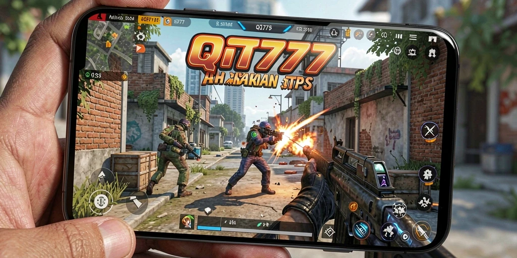 Gameplay seru QT777 dengan pertempuran intens di medan perang.