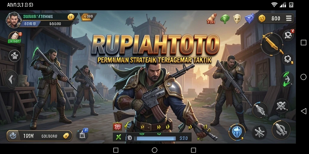 Tampilan gameplay RUPIAHTOTO yang menarik dan strategis.