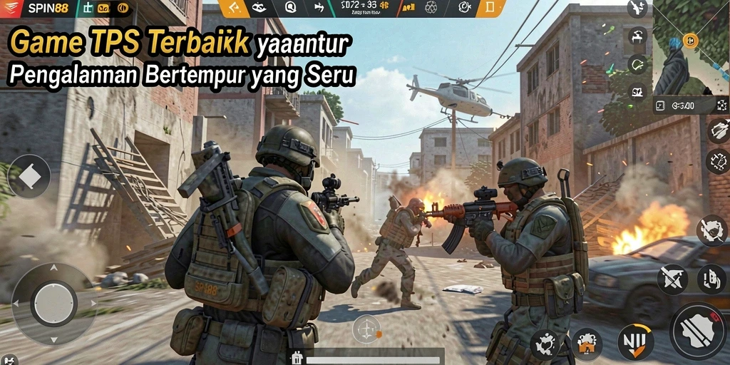 Tangkapan layar utama SPIN88 yang menunjukkan aksi tempur mendebarkan.