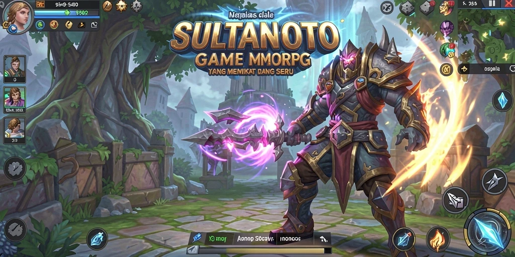Screenshot gameplay <strong>SULTANTOTO</strong> dengan aksi seru di dunia fantasi.