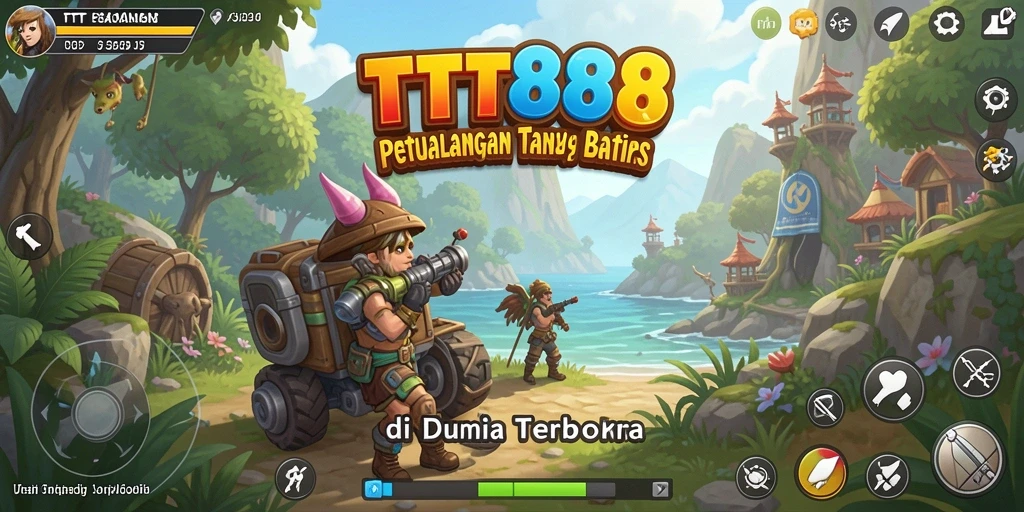 Screenshot gameplay TTT888 menampilkan keindahan dunia terbuka yang luas.